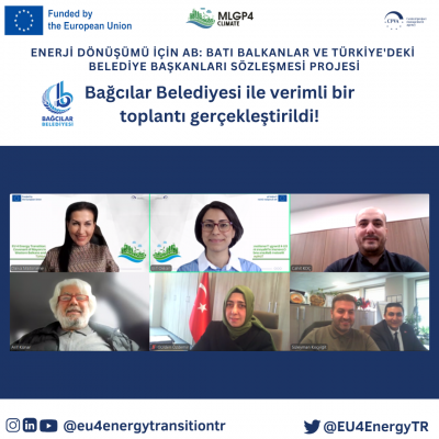 We had a productive meeting with Bağcılar Municipality as part of the SECAP process!